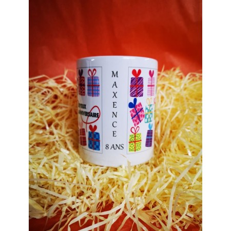 Mug décor Anniversaire +...