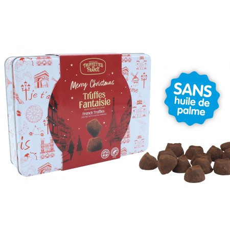 Boite métal Truffes décor...
