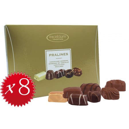 lot de 8 boites chocolats...