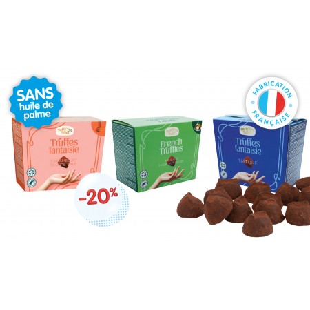 2 ballotins truffes au...