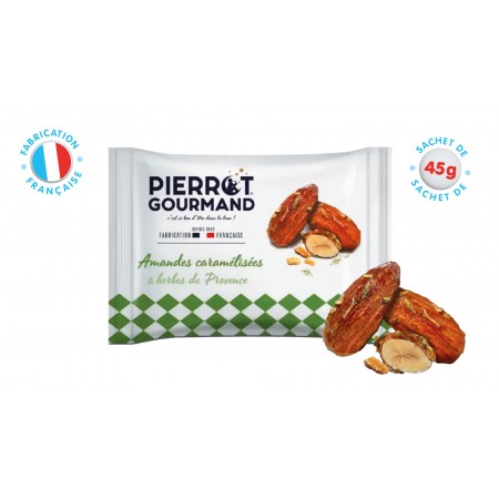 Amandes caramélisées herbes...