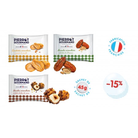 Lot de 3 sachets de 90g au...