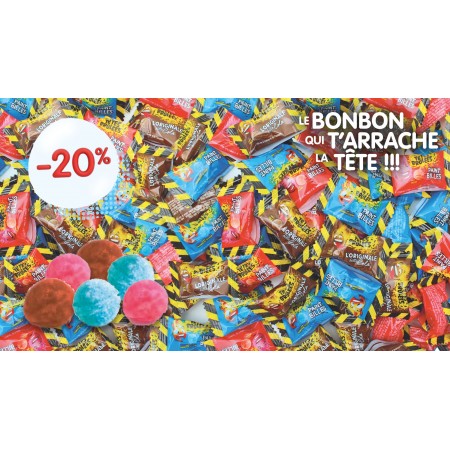 Lot de 90 Têtes Brulées -20%