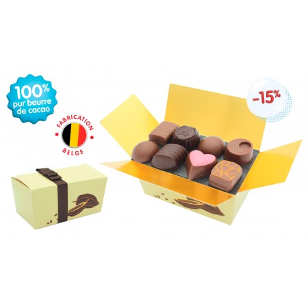 Lot 12 ballotins Chocolats...