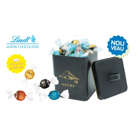 Coffret métal boîte à sucre...