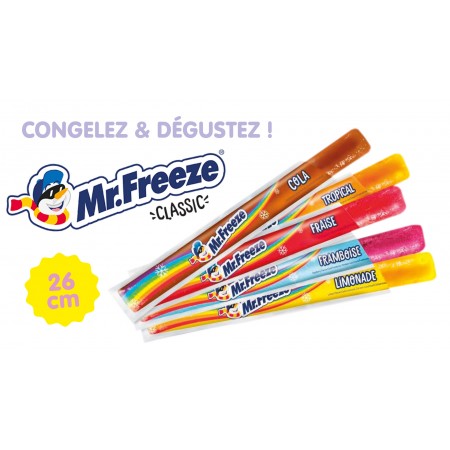 14 sucettes à glacer Mr.Freeze