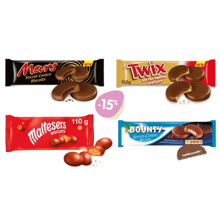 Lot de 3 biscuits au choix...