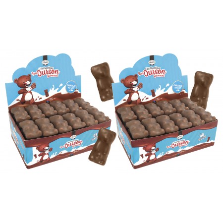 Lot de 2 boites oursons...