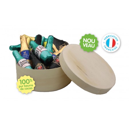 Coffret bois garni de 11...