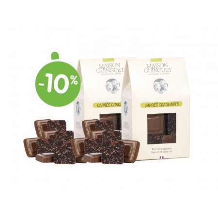 lot de 2 étuis carrés...