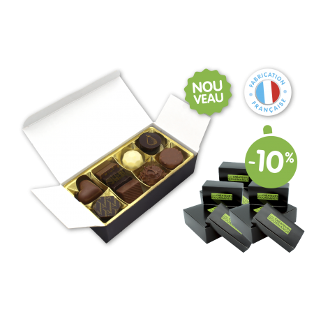 Lot de 10 coffrets...