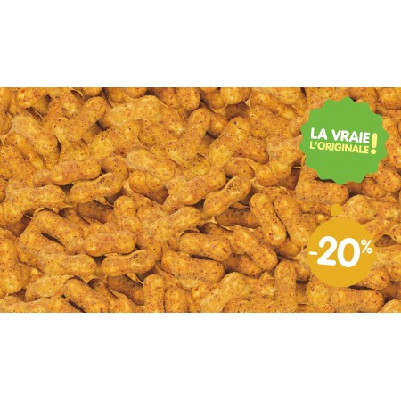 Cacahuètes feuilletées