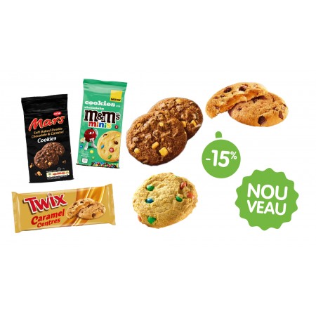 Lot de 3 sachet de cookies...