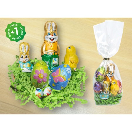 Lot de 5 Mi-Nid de Pâques +...