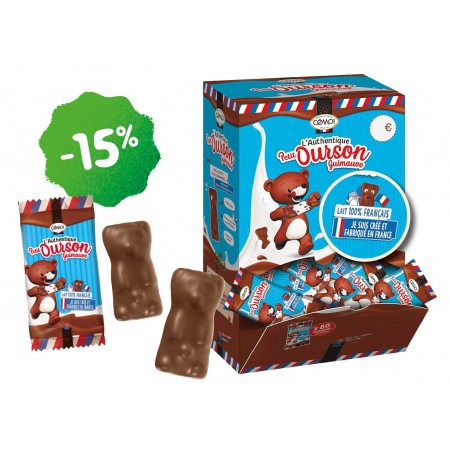 80 oursons Cémoi 920g