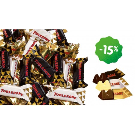 40 mini Toblerone lait,...