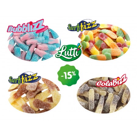 Pour l'achat de 2 Lutti au...