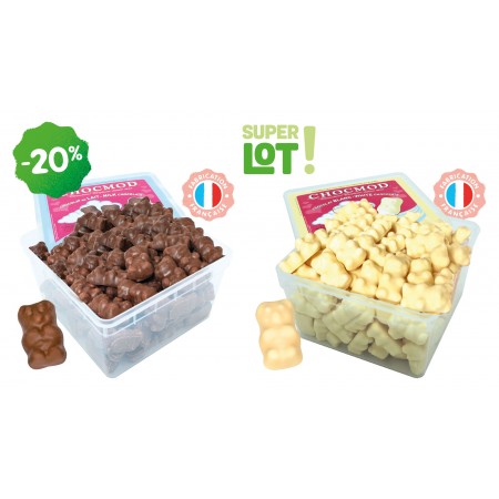 1 kg de guimauves chocolat...