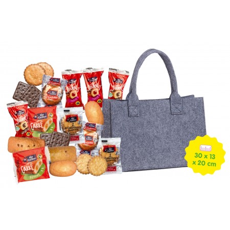 Sac feutrine garni 45...