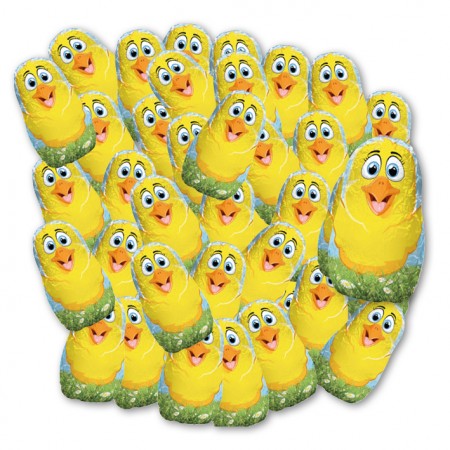 Figurines poussins 8g...