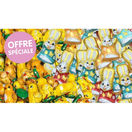 40 poussins + 40 lapins...