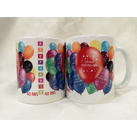 Mug Anniversaire (gros...
