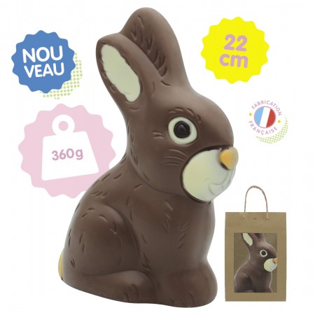 Lapin assis chocolat lait...