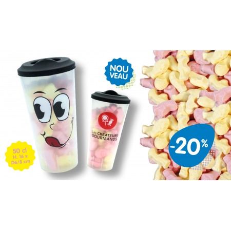 Lot de 2 Gobelets de...