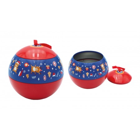 Boule de Noël avec ruban