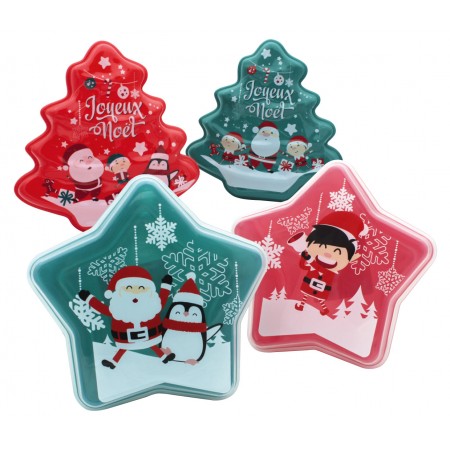 Boîte de Noël en plastique...