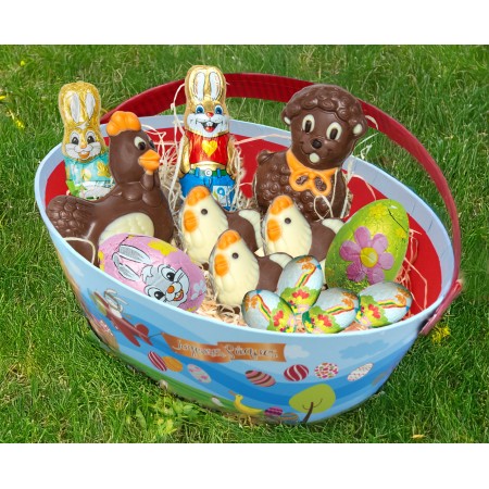 Panier carton Nid de Pâques...