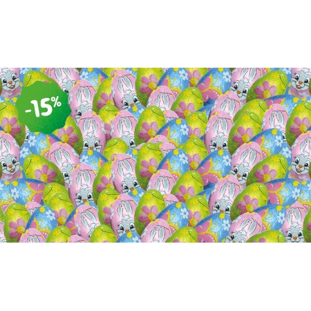 45 œufs 12.5 gr à cacher...