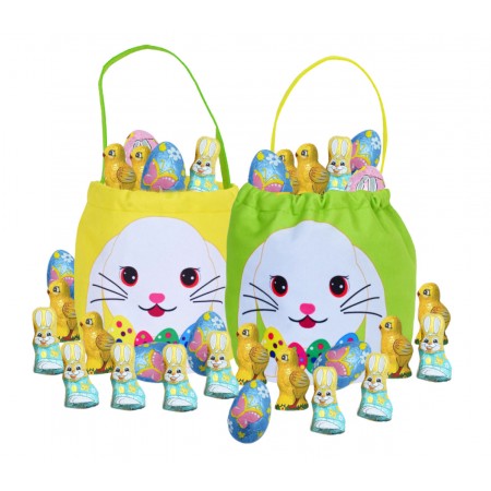 Pochon décor Pâques garni...